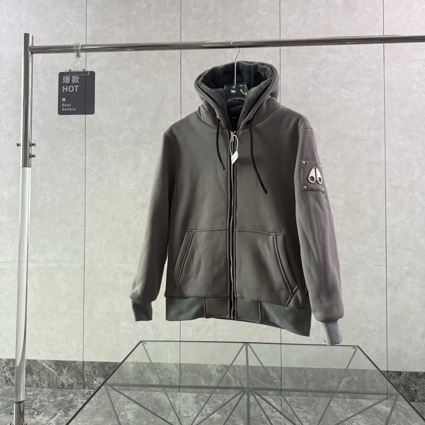 Moose Knuckles Hooded Zip Jacket Moose Knuckles Hooded Zip Jacket